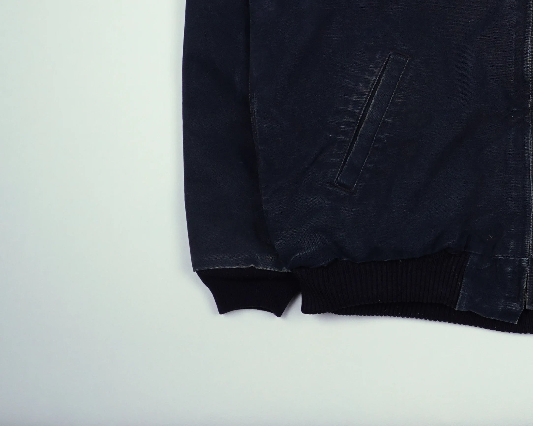 Carhartt Navy Santa Fe Bomber Jacket XL Cotton