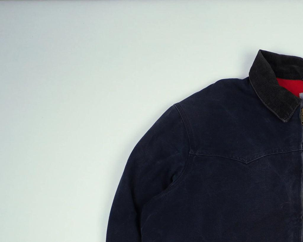 Carhartt Navy Santa Fe Bomber Jacket XL Cotton