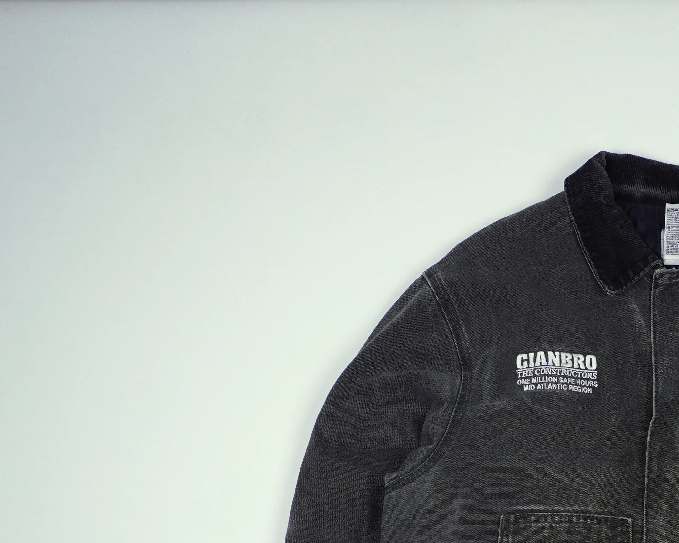 Carhartt Black Arctic Jacket M Cotton