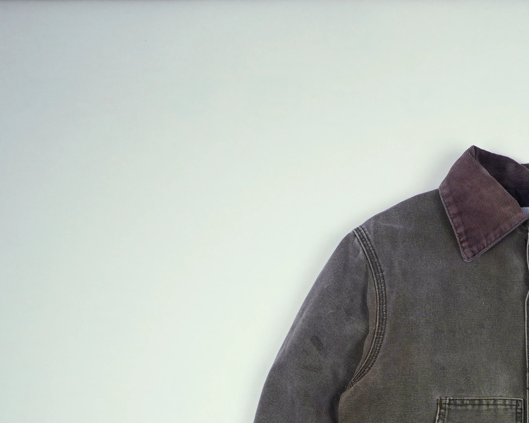 Carhartt Grey Arctic Jacket S Cotton