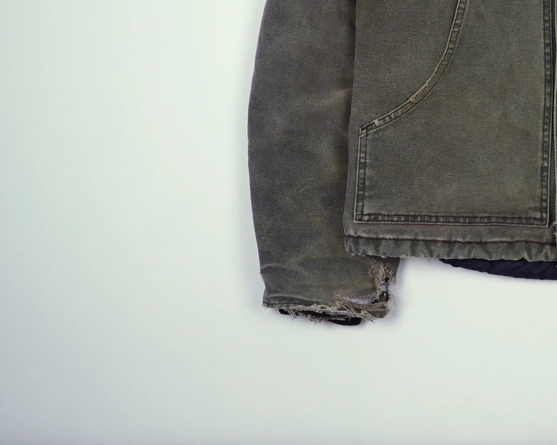 Carhartt Grey Arctic Jacket S Cotton