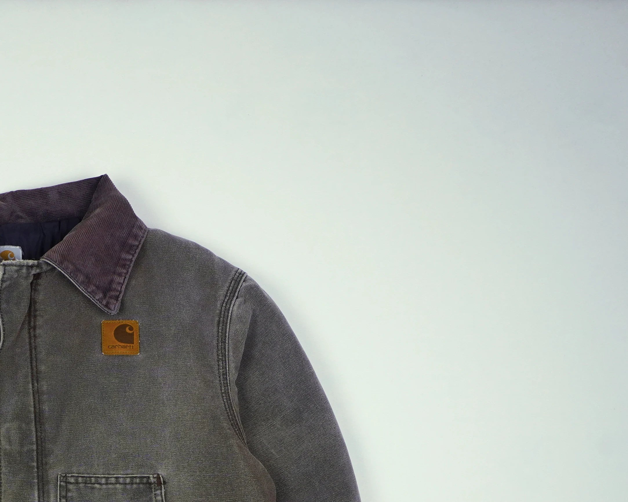 Carhartt Grey Arctic Jacket S Cotton