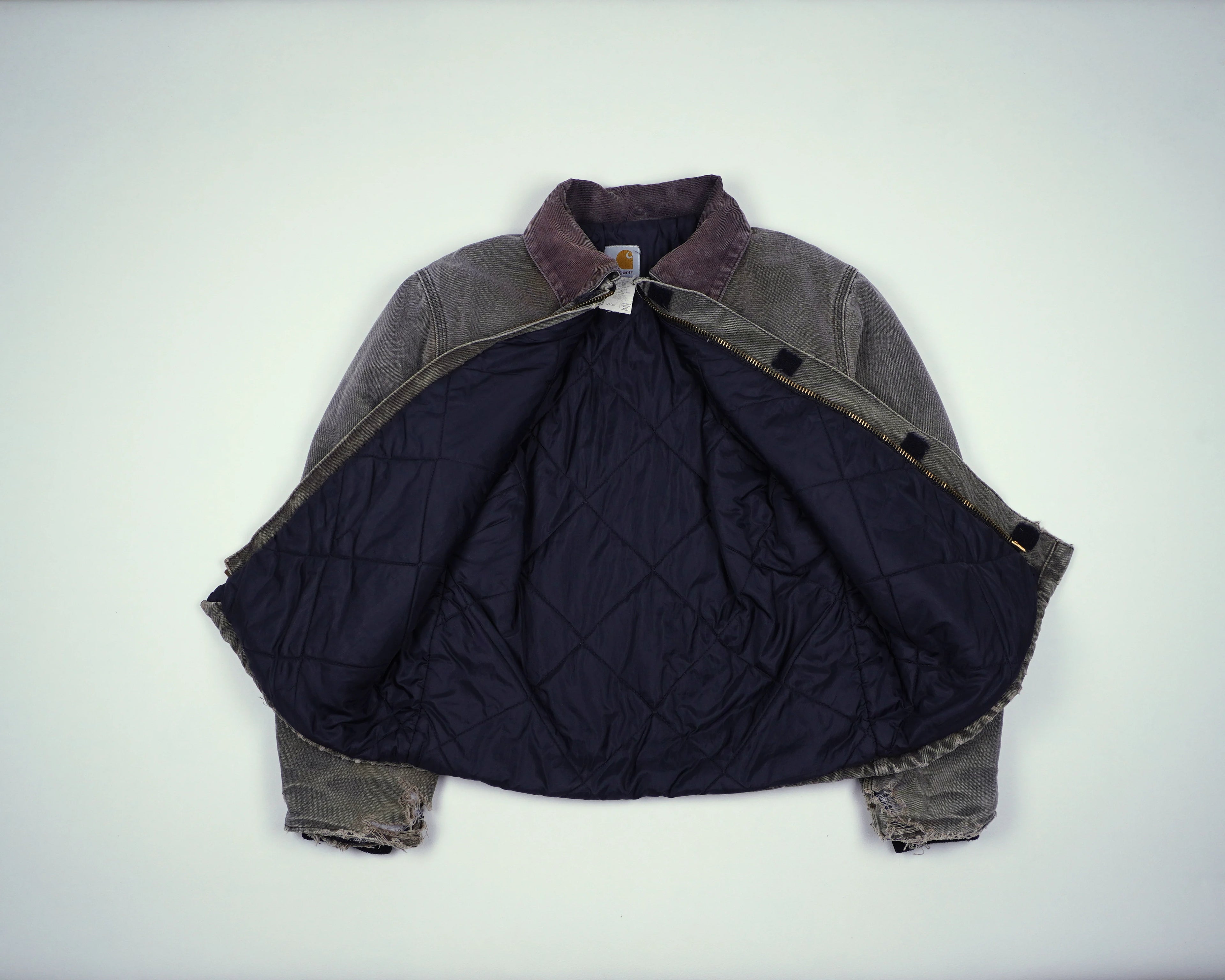 Carhartt Grey Arctic Jacket S Cotton