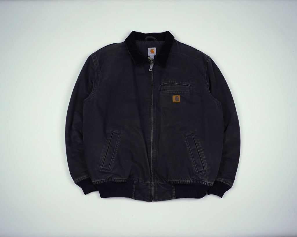 Carhartt Black Bankston Jacket L Canvas