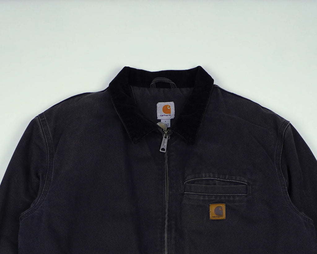 Carhartt Black Bankston Jacket L Canvas