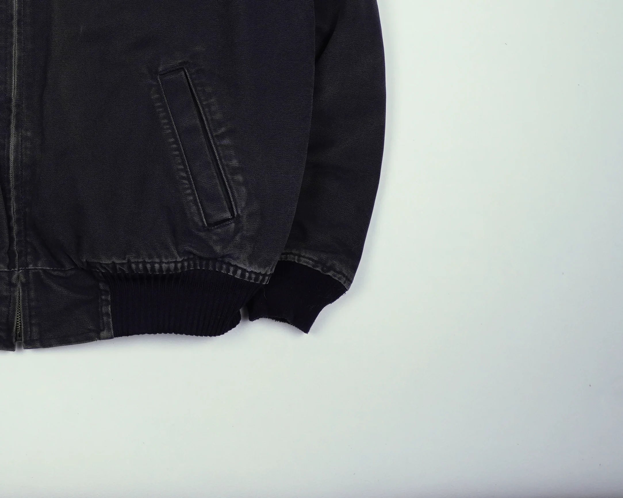 Carhartt Black Bankston Jacket L Canvas