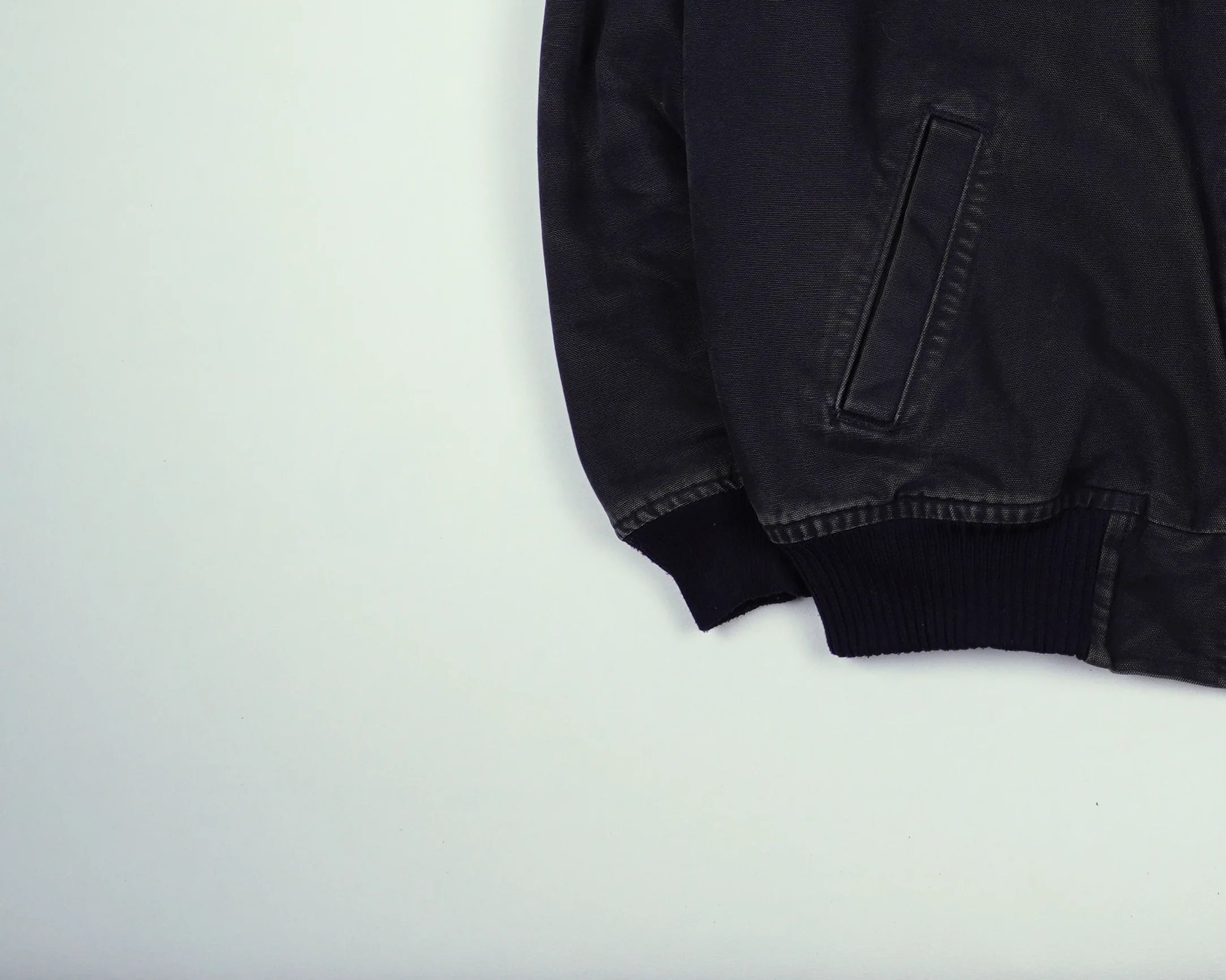 Carhartt Black Bankston Jacket L Canvas