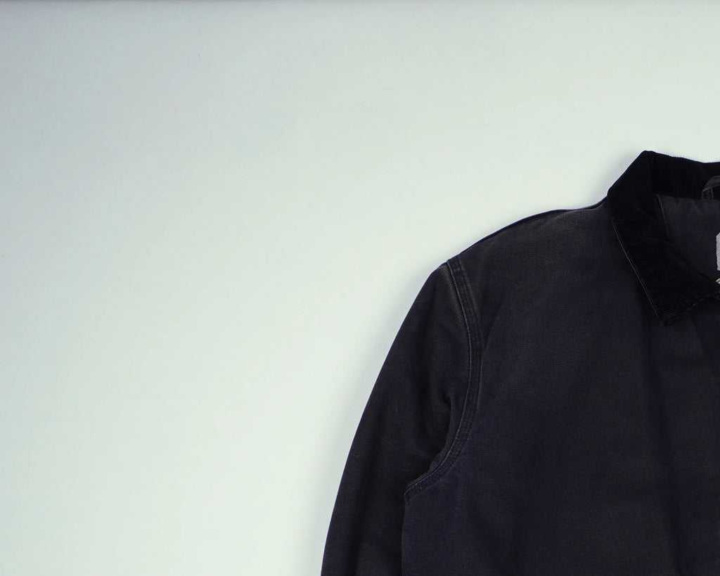 Carhartt Black Bankston Jacket L Canvas