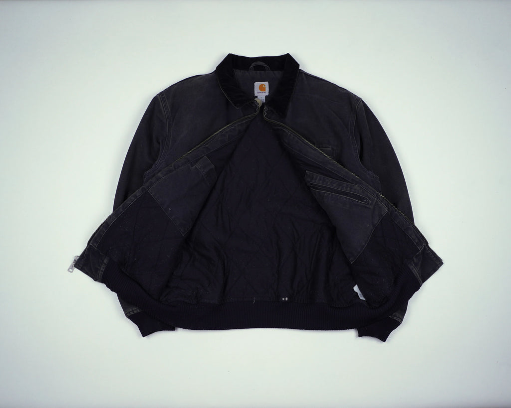 Carhartt Black Bankston Jacket L Canvas