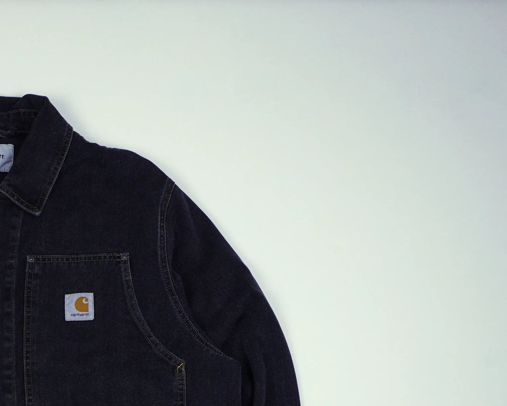 Carhartt Black Chore Coat M Denim