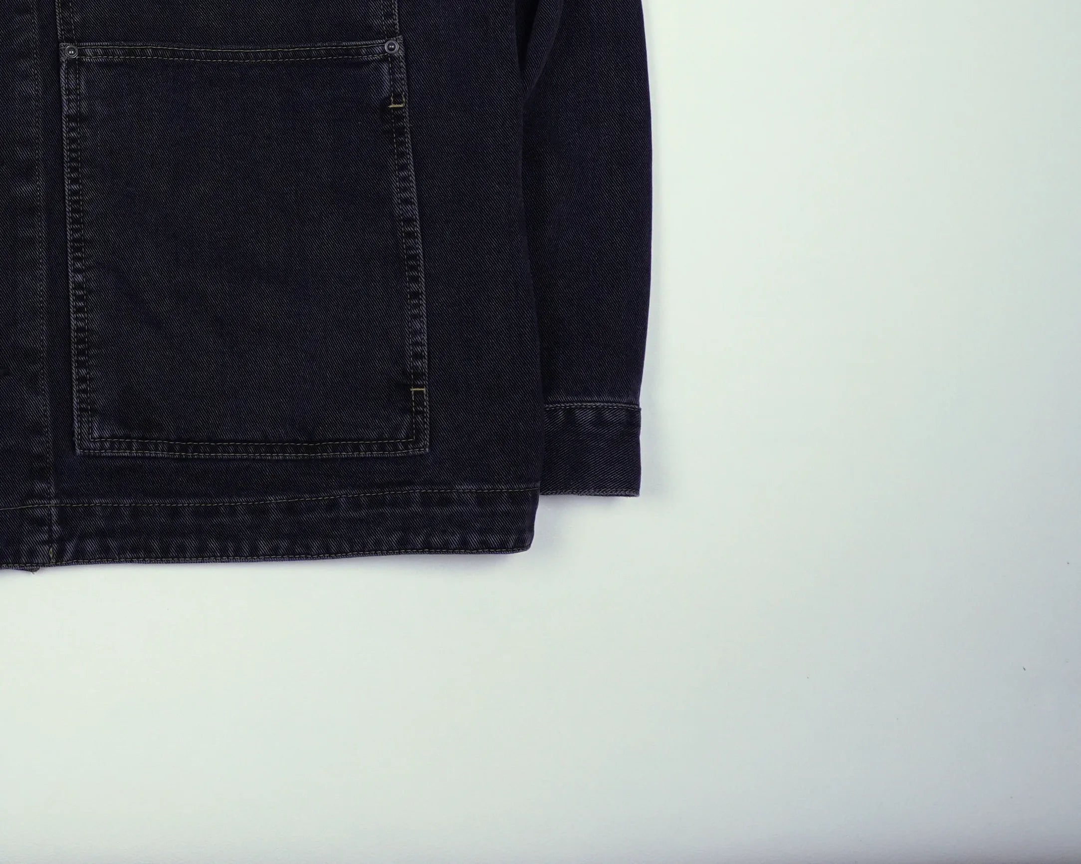 Carhartt Black Chore Coat M Denim