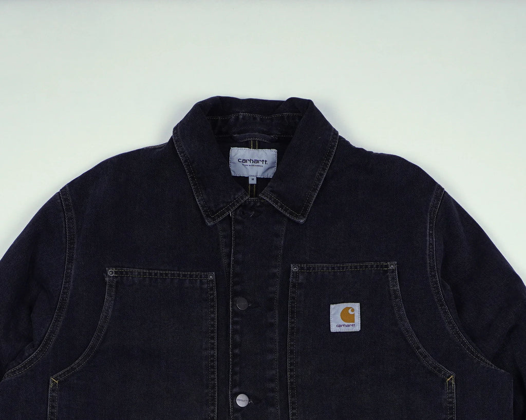 Carhartt Black Chore Coat M Denim