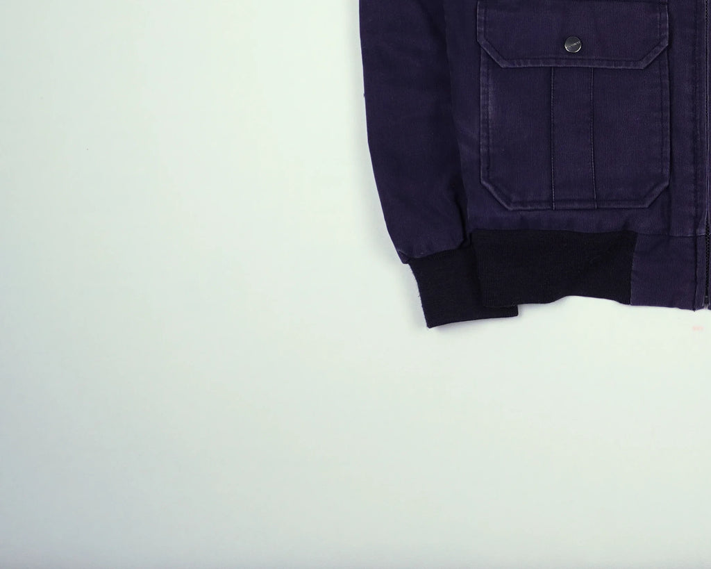 Carhartt Navy Pilot Bomber Jacket XS Cotton, Polyester