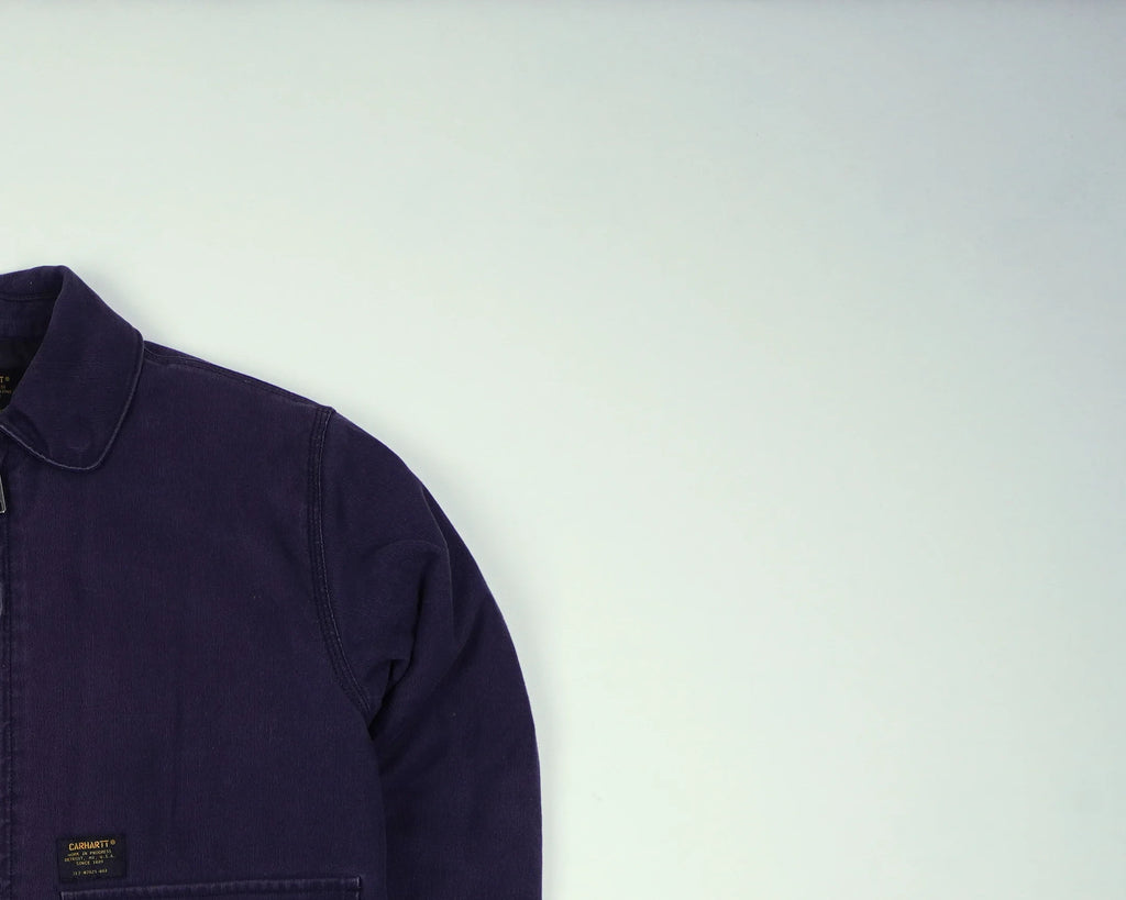 Carhartt Navy Pilot Bomber Jacket XS Cotton, Polyester