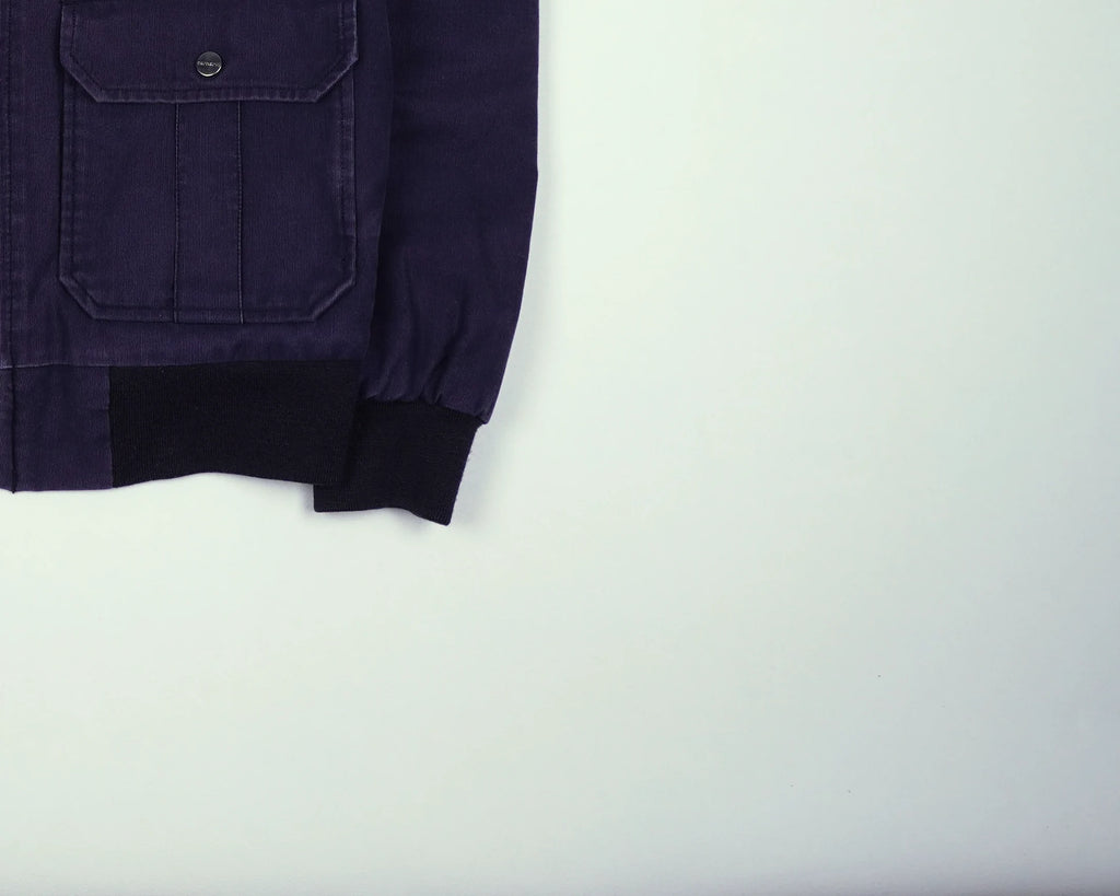 Carhartt Navy Pilot Bomber Jacket XS Cotton, Polyester