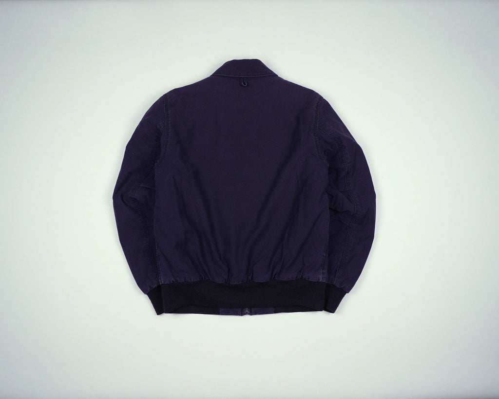 Carhartt Navy Pilot Bomber Jacket XS Cotton, Polyester