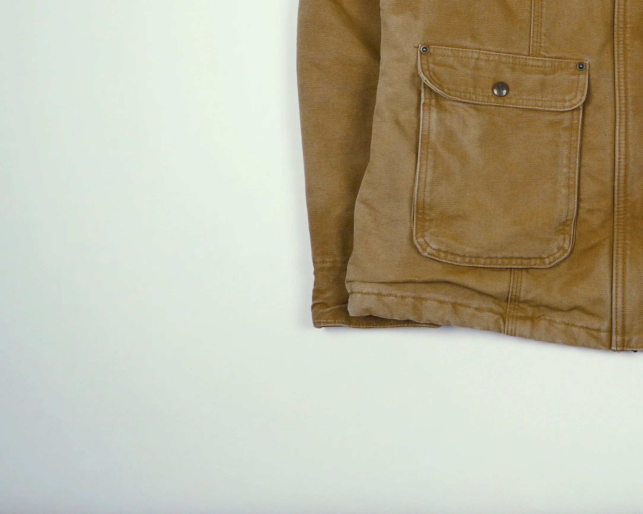 Carhartt Brown Sheep Wool Jacket S