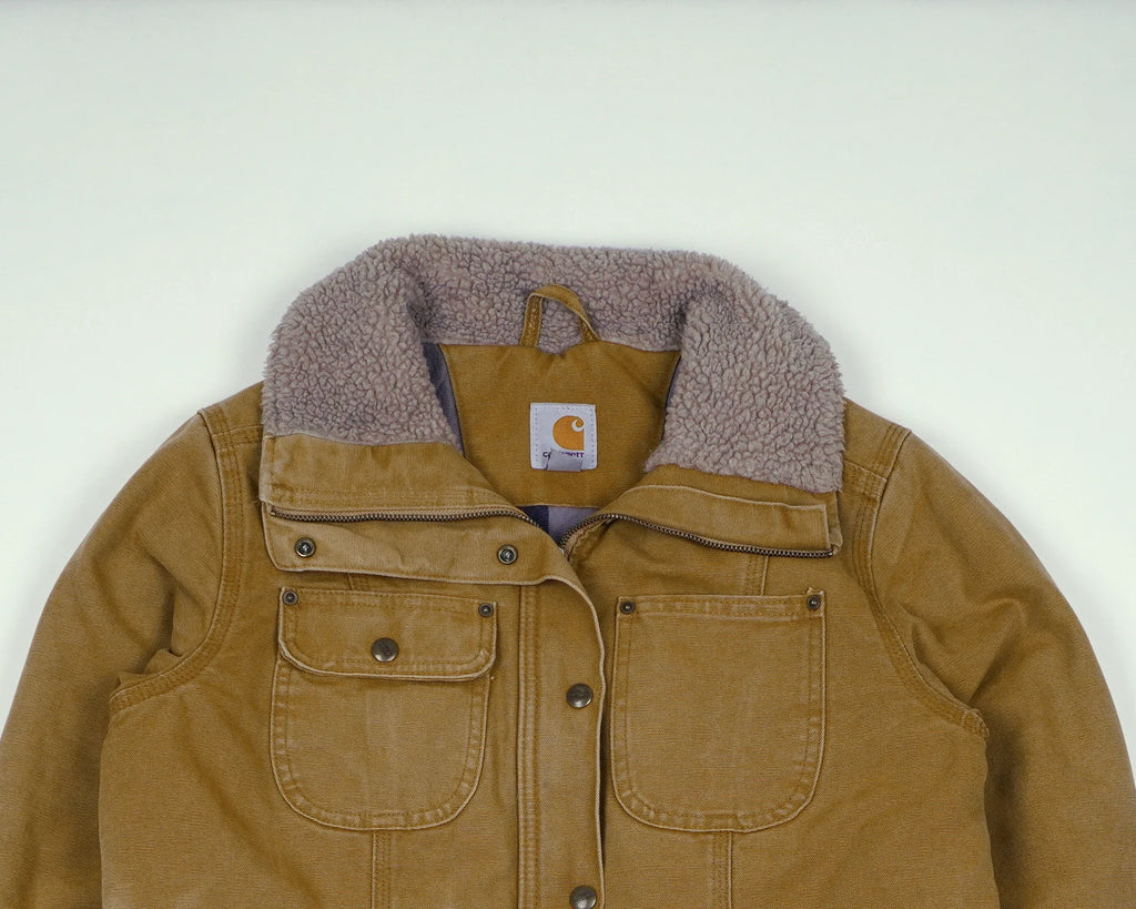 Carhartt Brown Sheep Wool Jacket S