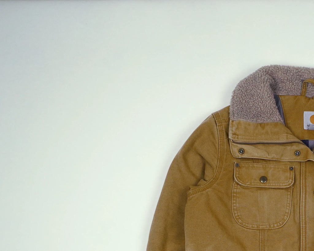 Carhartt Brown Sheep Wool Jacket S