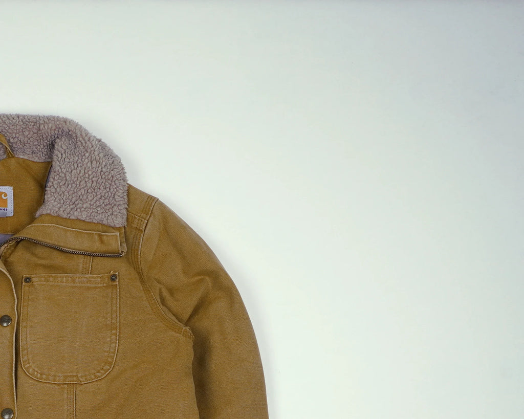 Carhartt Brown Sheep Wool Jacket S