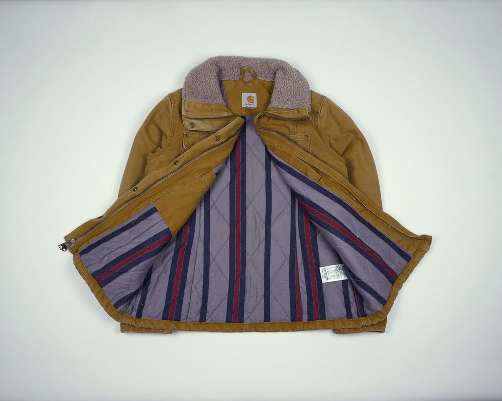 Carhartt Brown Sheep Wool Jacket S