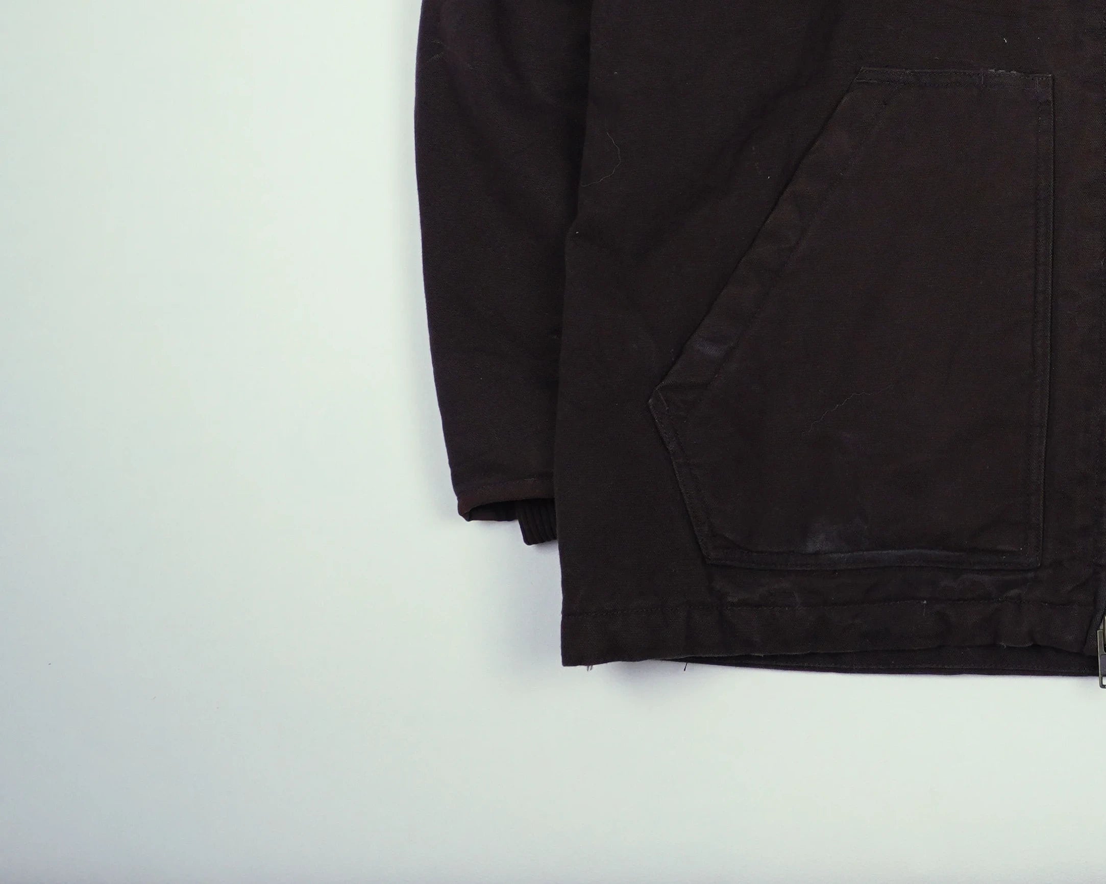 Carhartt Brown Field Jacket M Cotton, Polyester