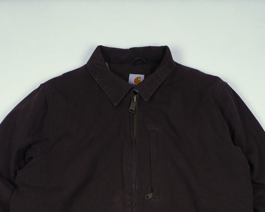Carhartt Brown Field Jacket M Cotton, Polyester