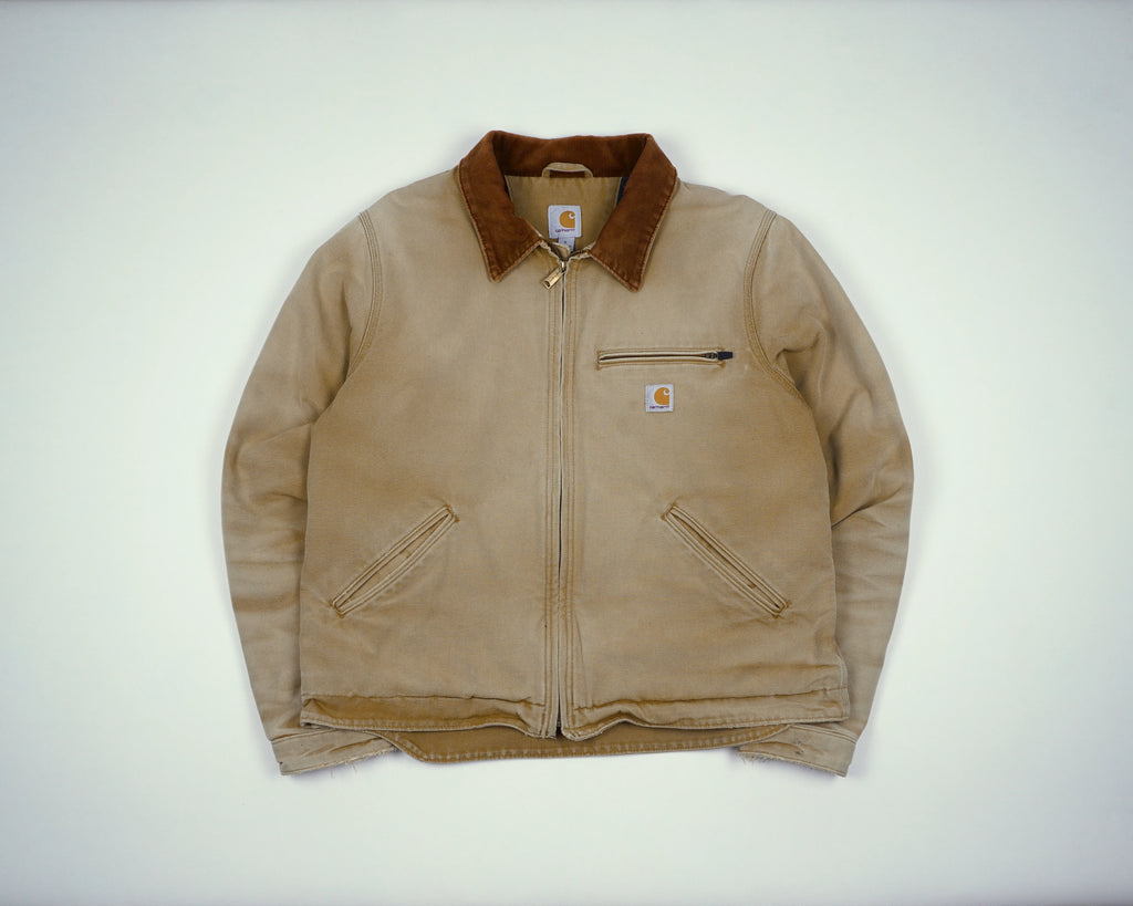 Carhartt Beige Detroit Jacket L Canvas