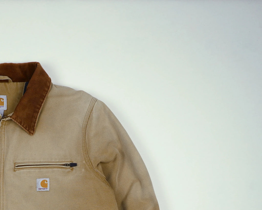 Carhartt Beige Detroit Jacket L Canvas