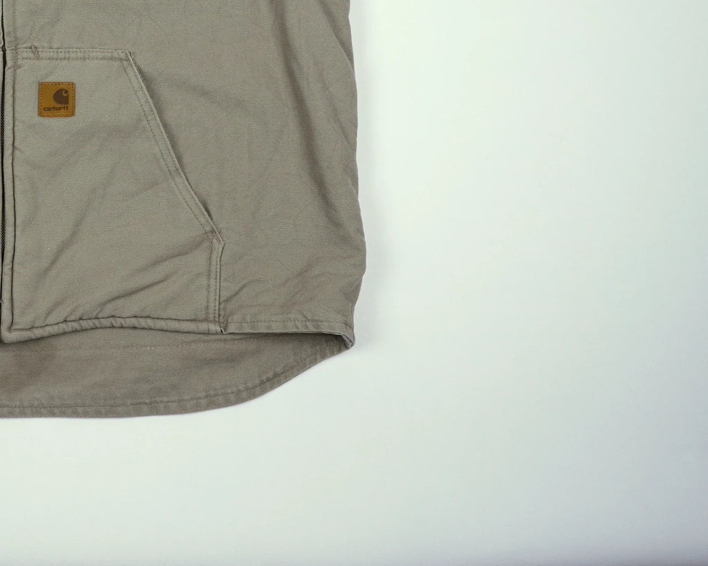 Carhartt Beige Vest XXL Cotton, Polyester