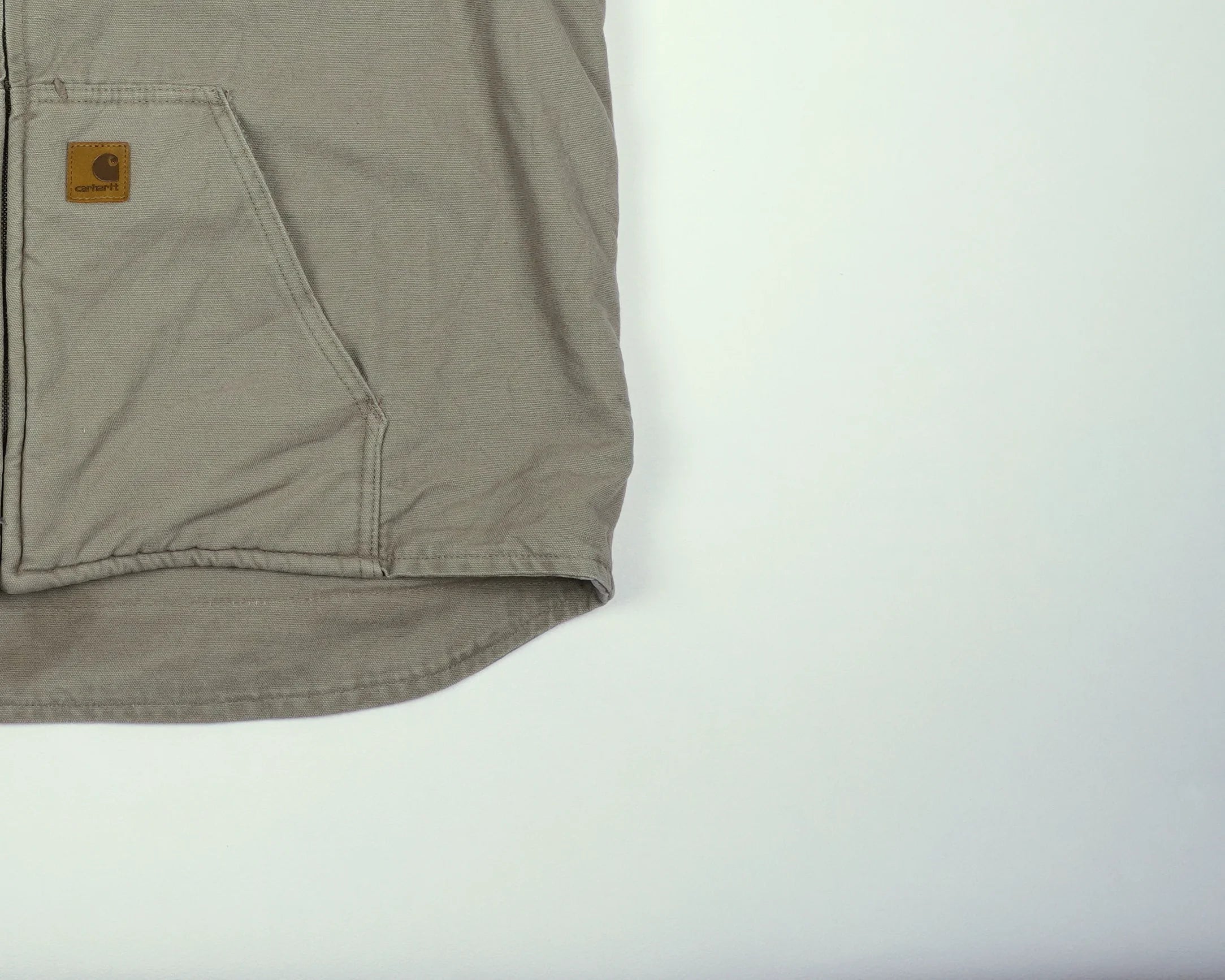 Carhartt Beige Vest XXL Cotton, Polyester