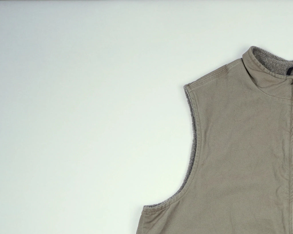 Carhartt Beige Vest XXL Cotton, Polyester