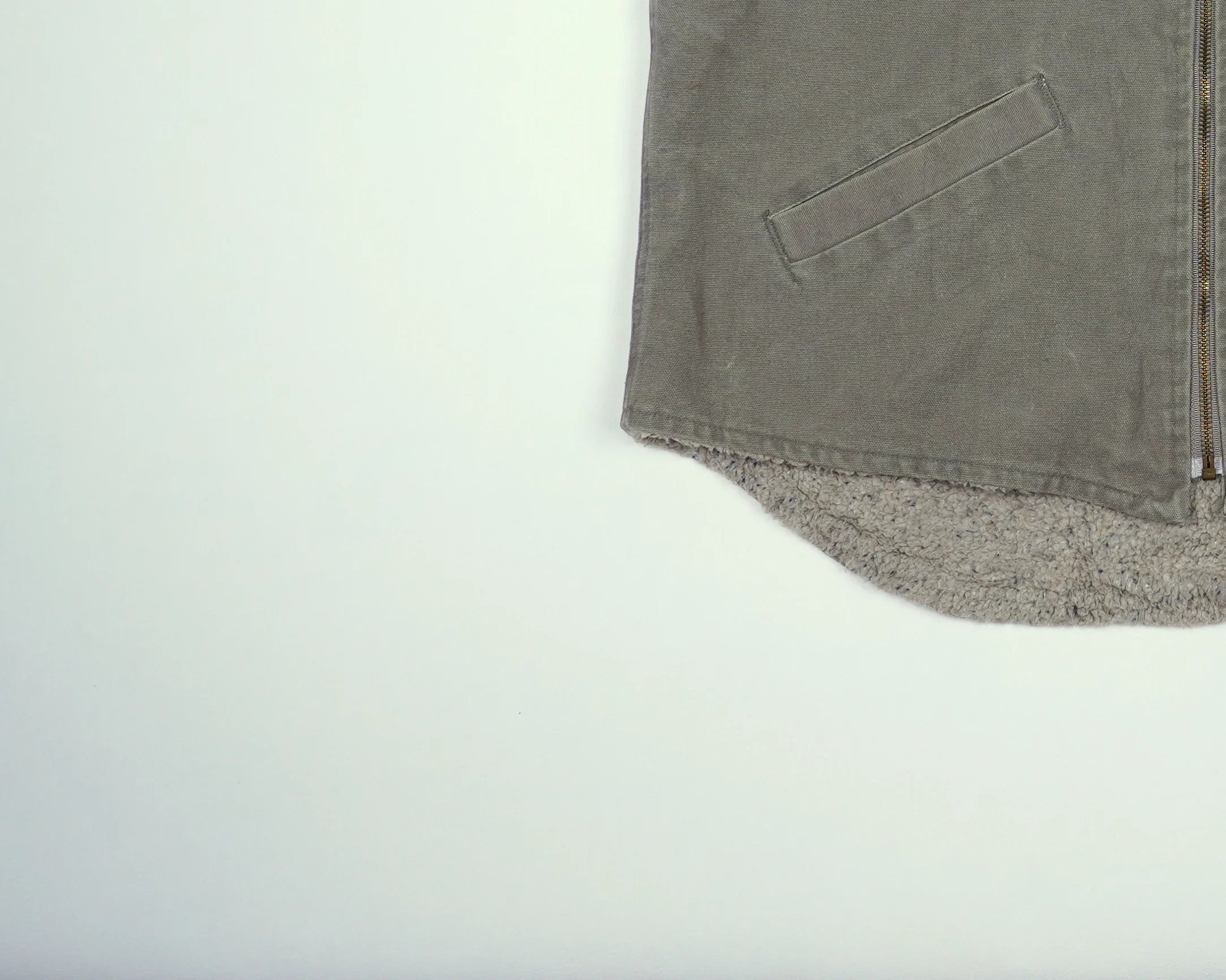 Carhartt Grey Vest S Cotton, Polyester