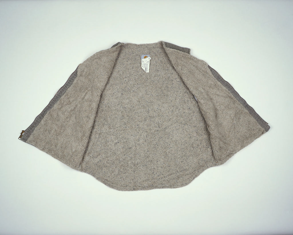 Carhartt Grey Vest S Cotton, Polyester