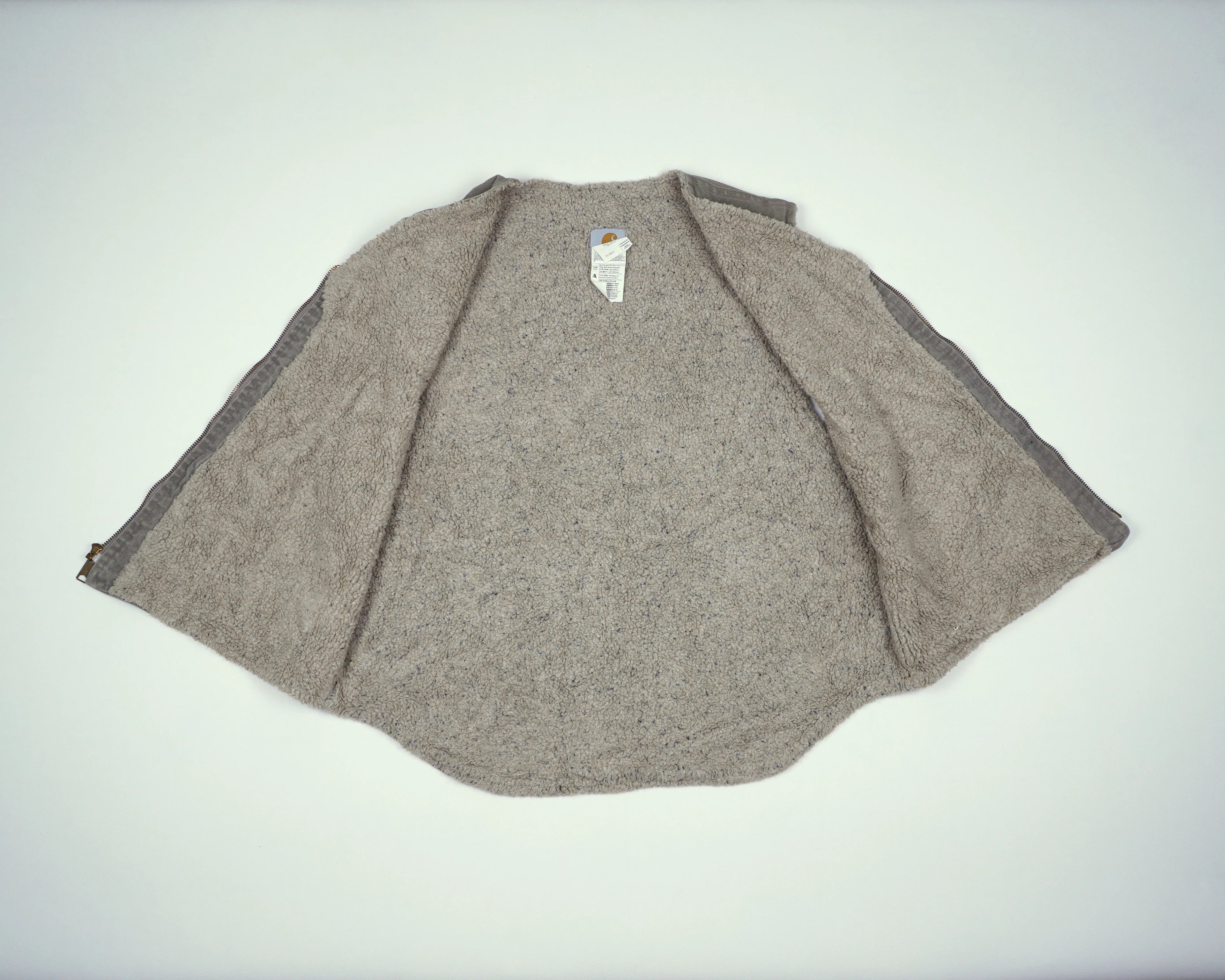 Carhartt Grey Vest S Cotton, Polyester