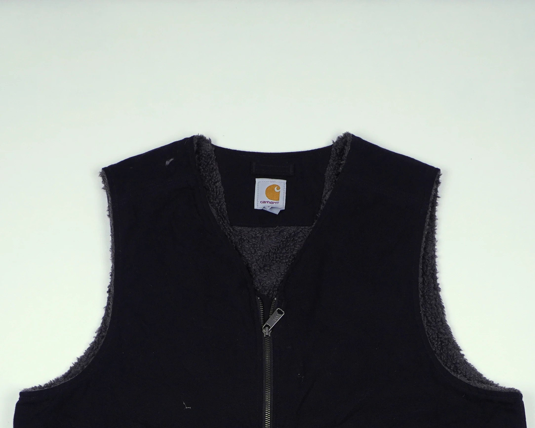 Carhartt Black Vest L Cotton, Polyester