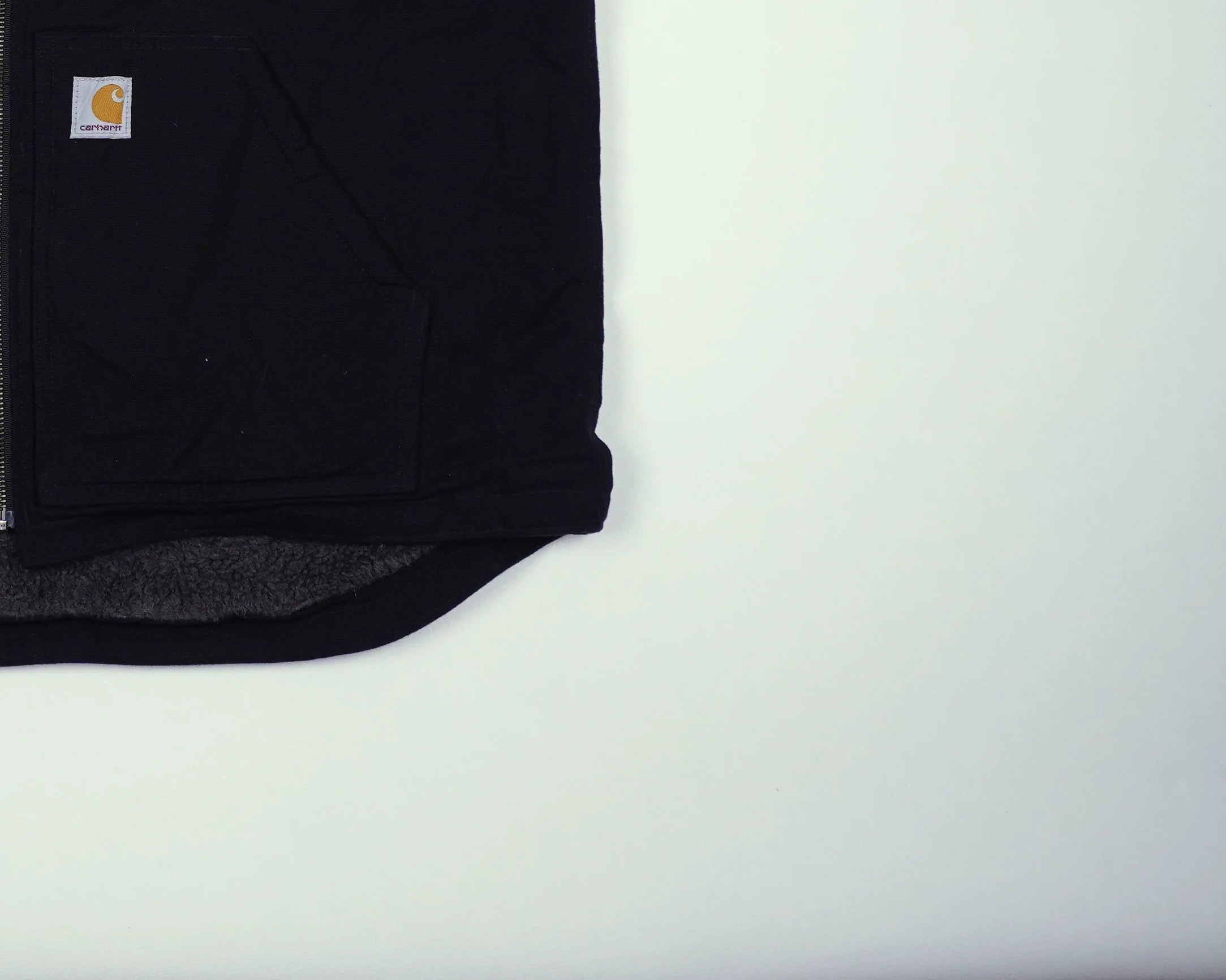 Carhartt Black Vest L Cotton, Polyester