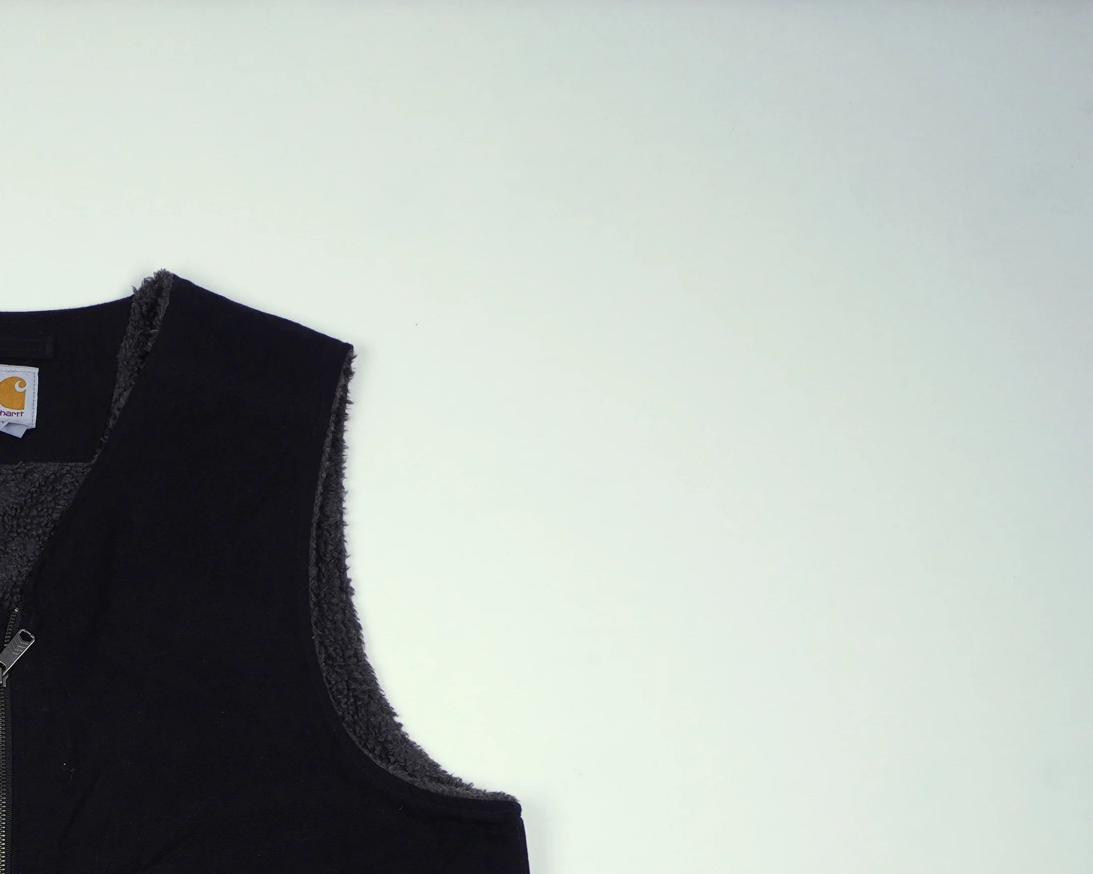 Carhartt Black Vest L Cotton, Polyester