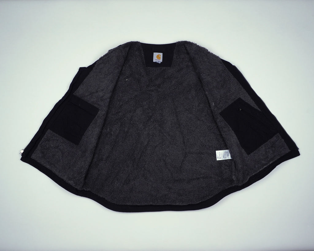 Carhartt Black Vest L Cotton, Polyester