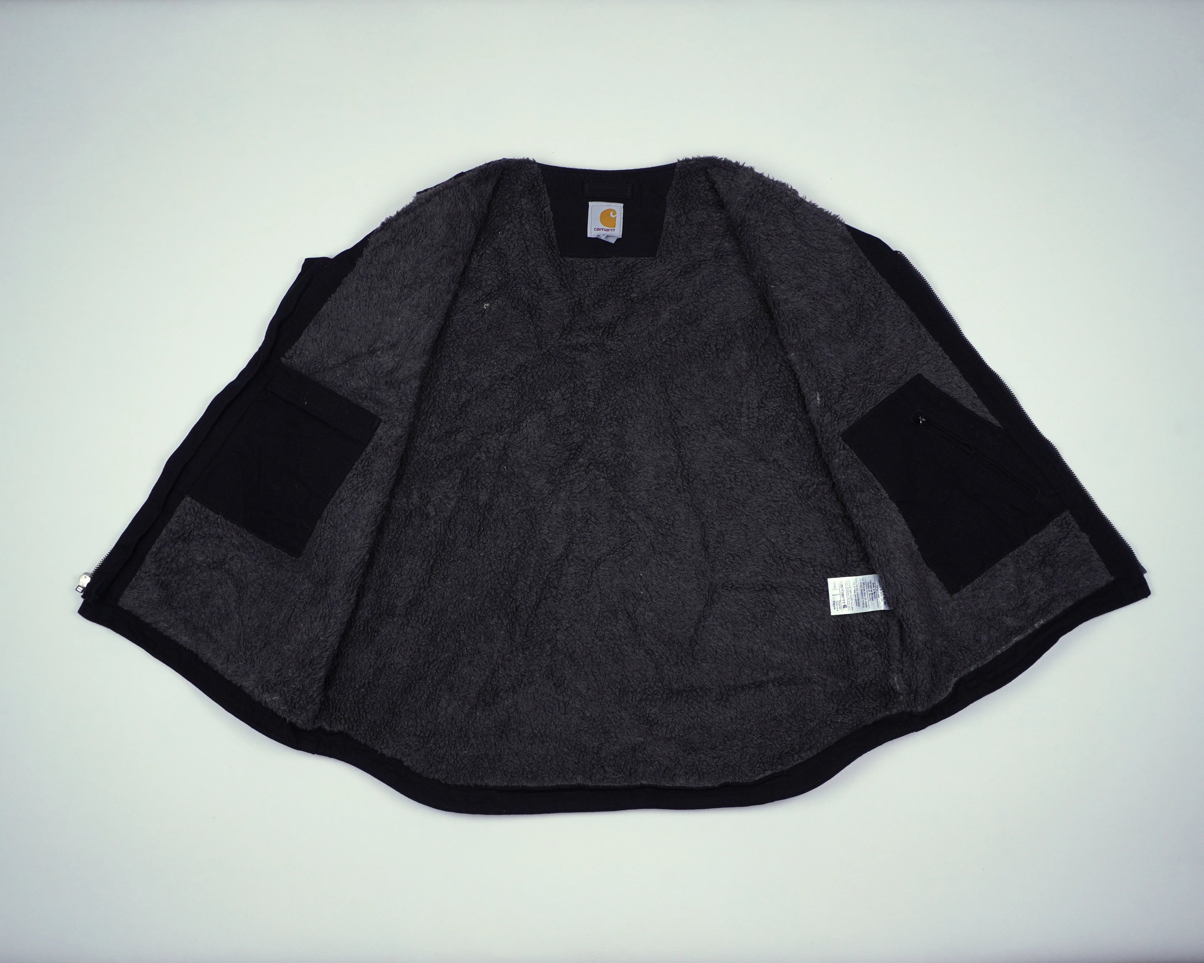 Carhartt Black Vest L Cotton, Polyester