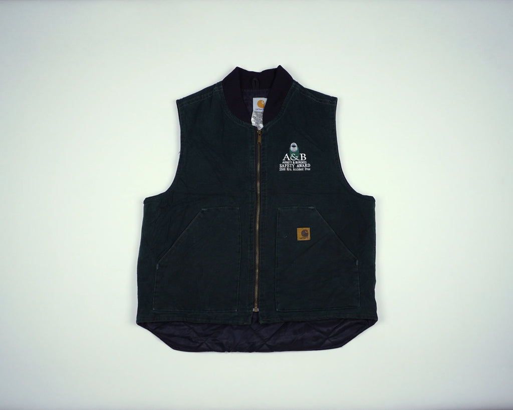 Carhartt Black Vest S Cotton, Polyester