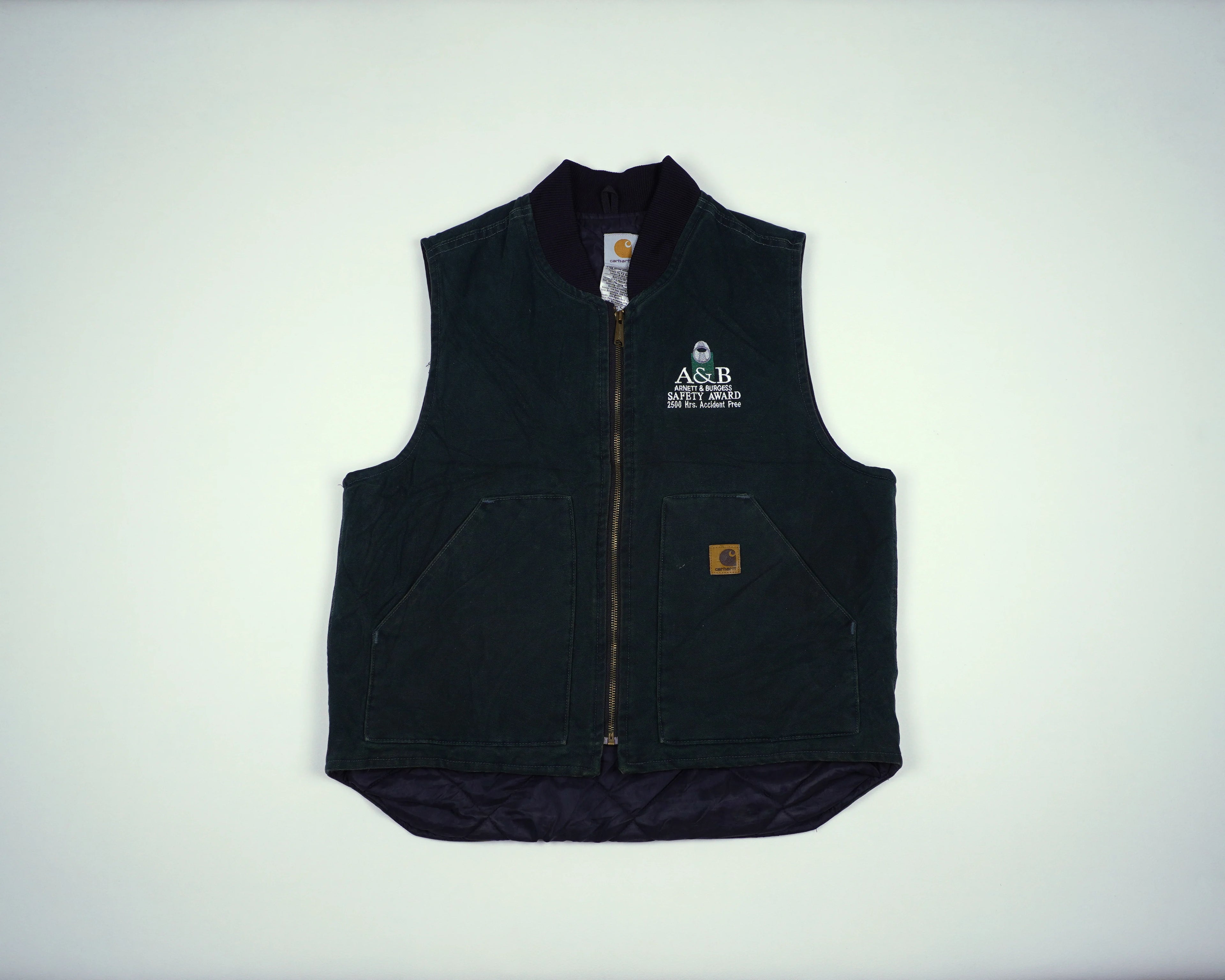 Carhartt Black Vest S Cotton, Polyester