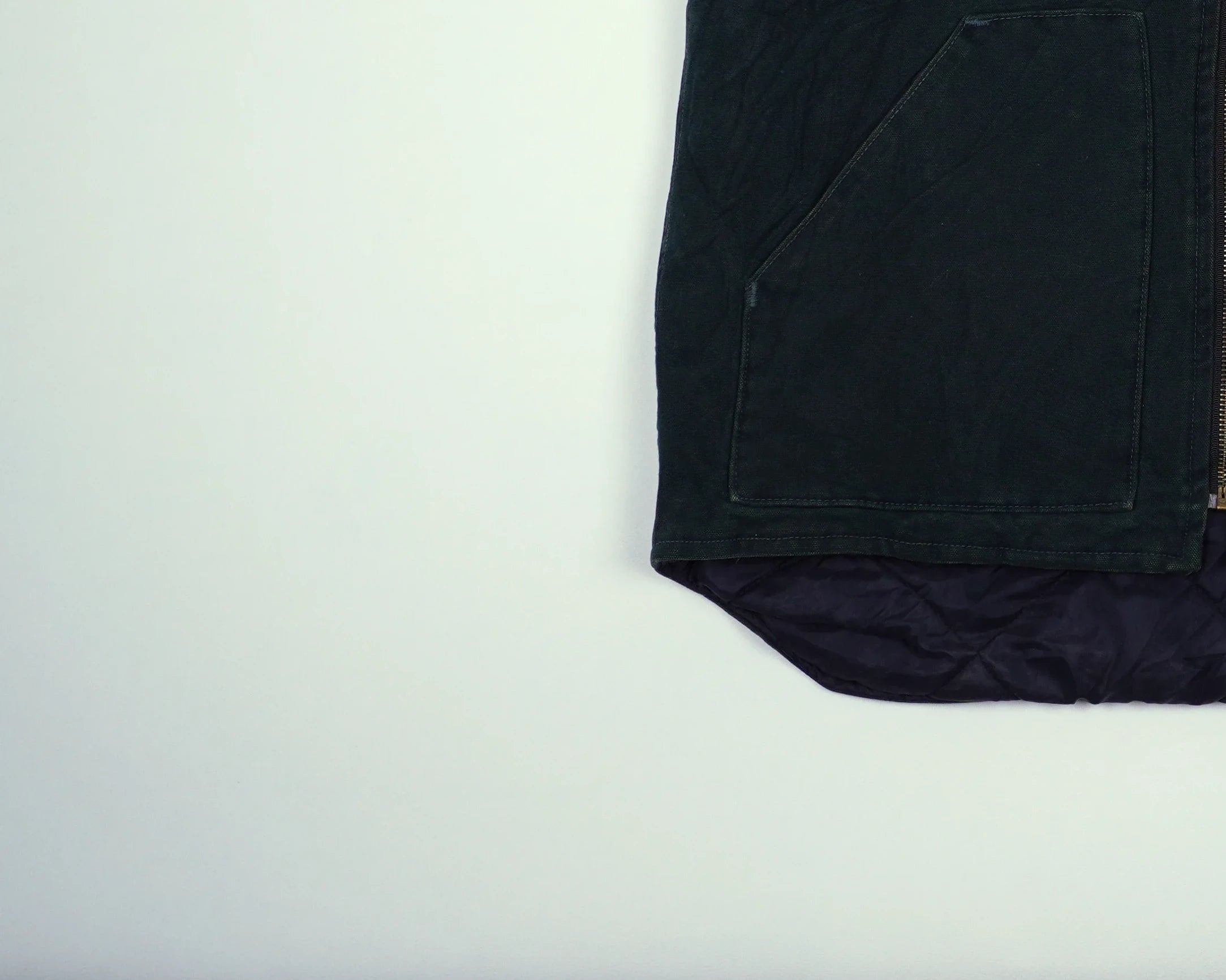 Carhartt Black Vest S Cotton, Polyester