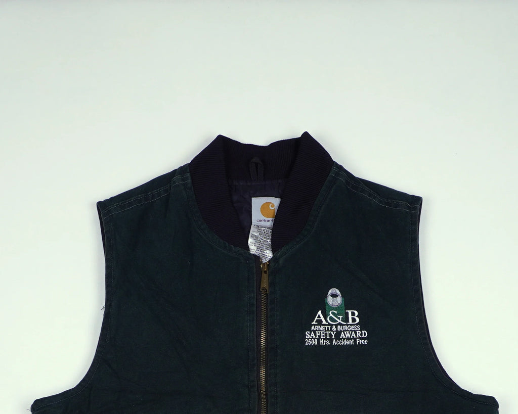 Carhartt Black Vest S Cotton, Polyester