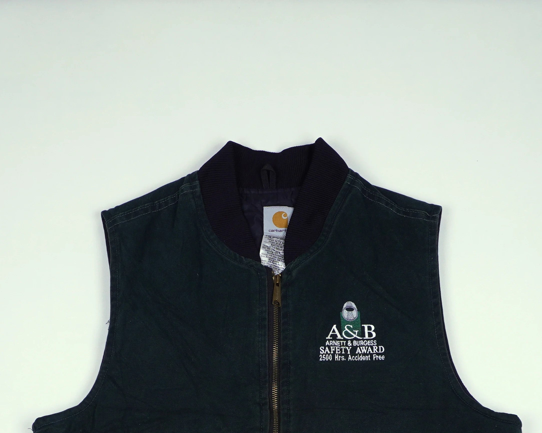 Carhartt Black Vest S Cotton, Polyester