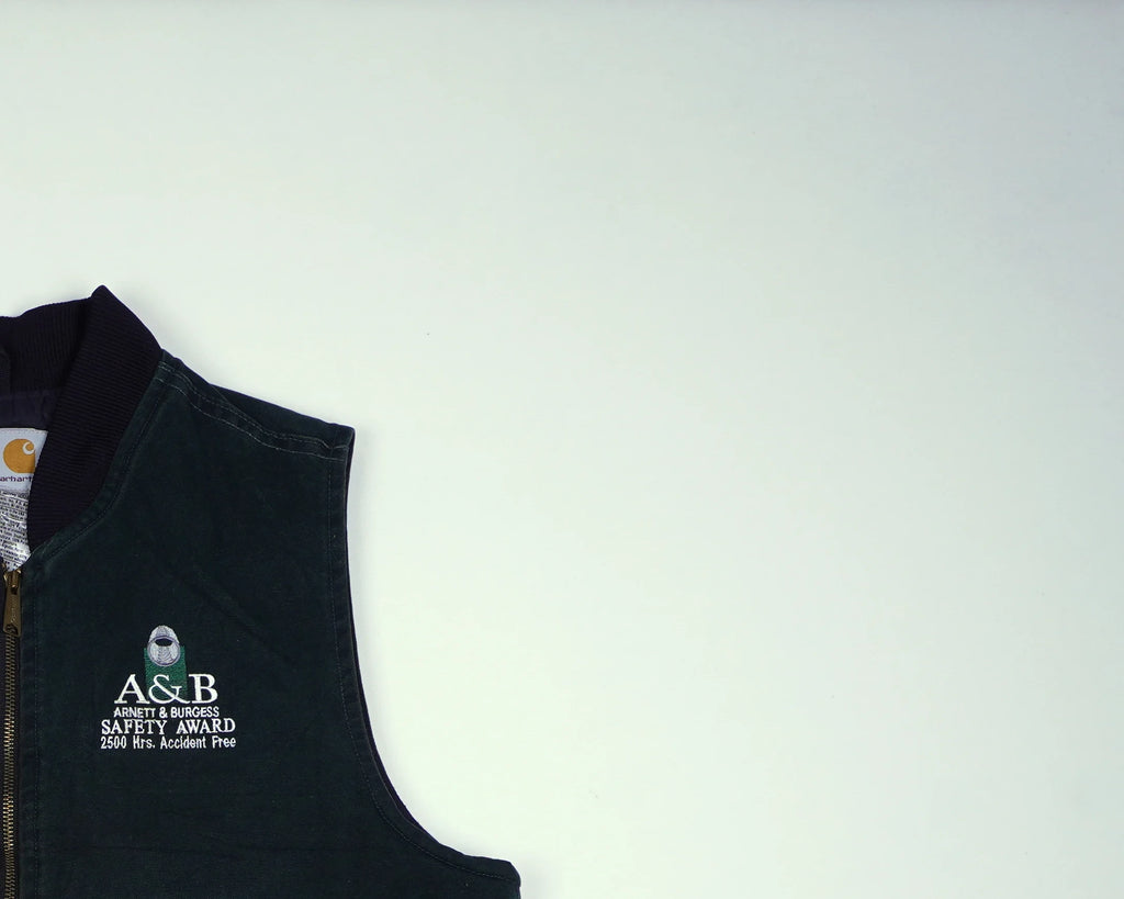 Carhartt Black Vest S Cotton, Polyester