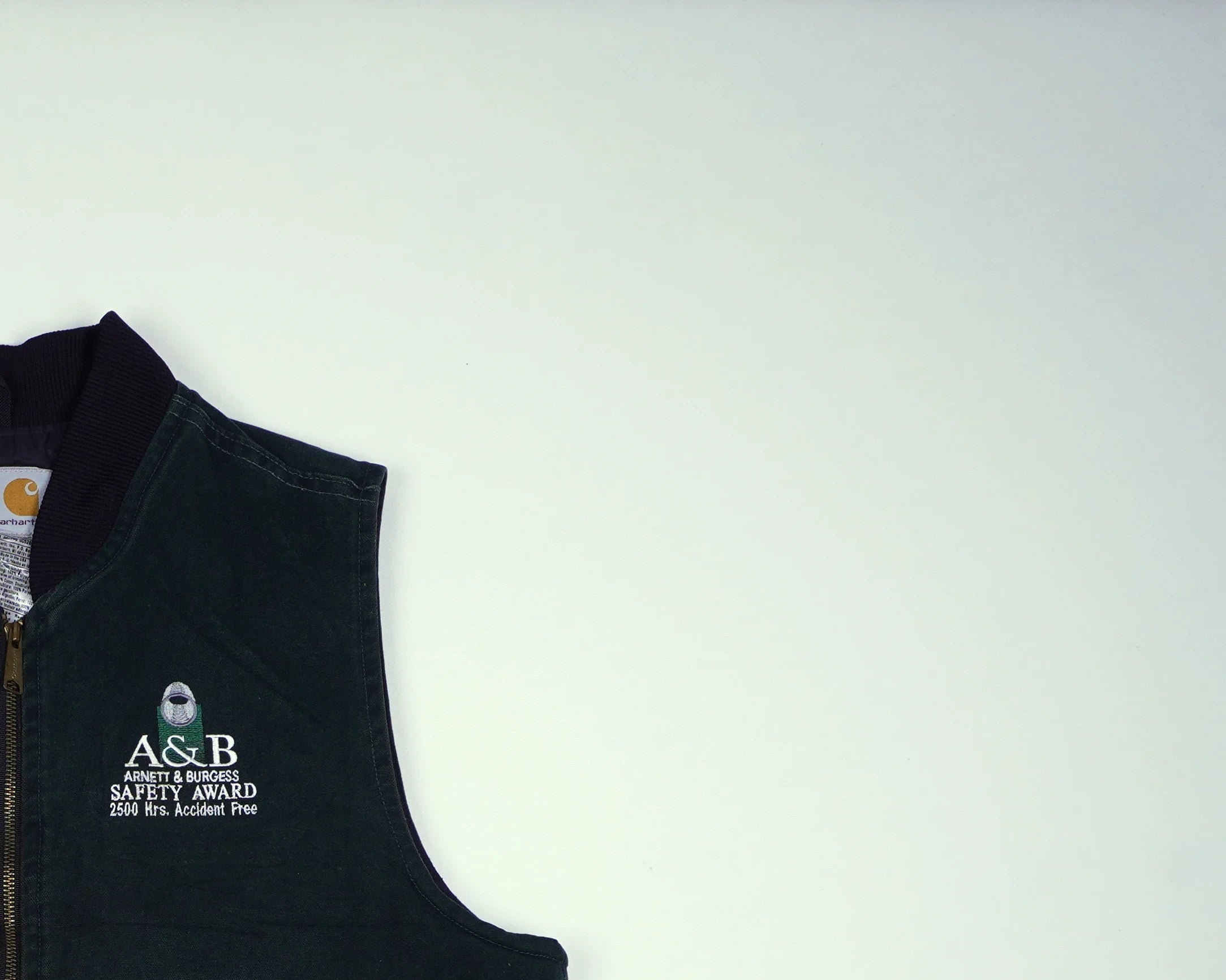 Carhartt Black Vest S Cotton, Polyester