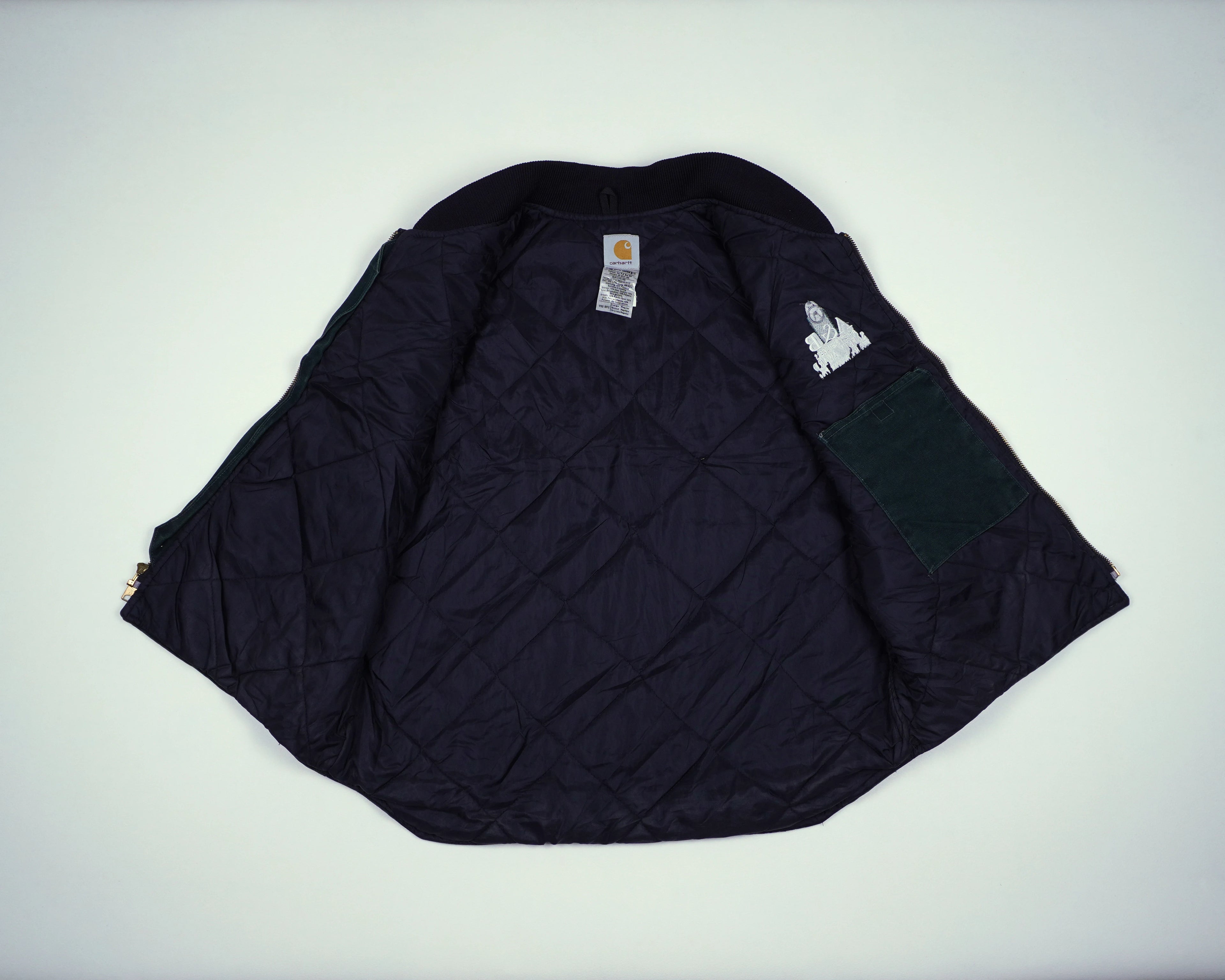 Carhartt Black Vest S Cotton, Polyester