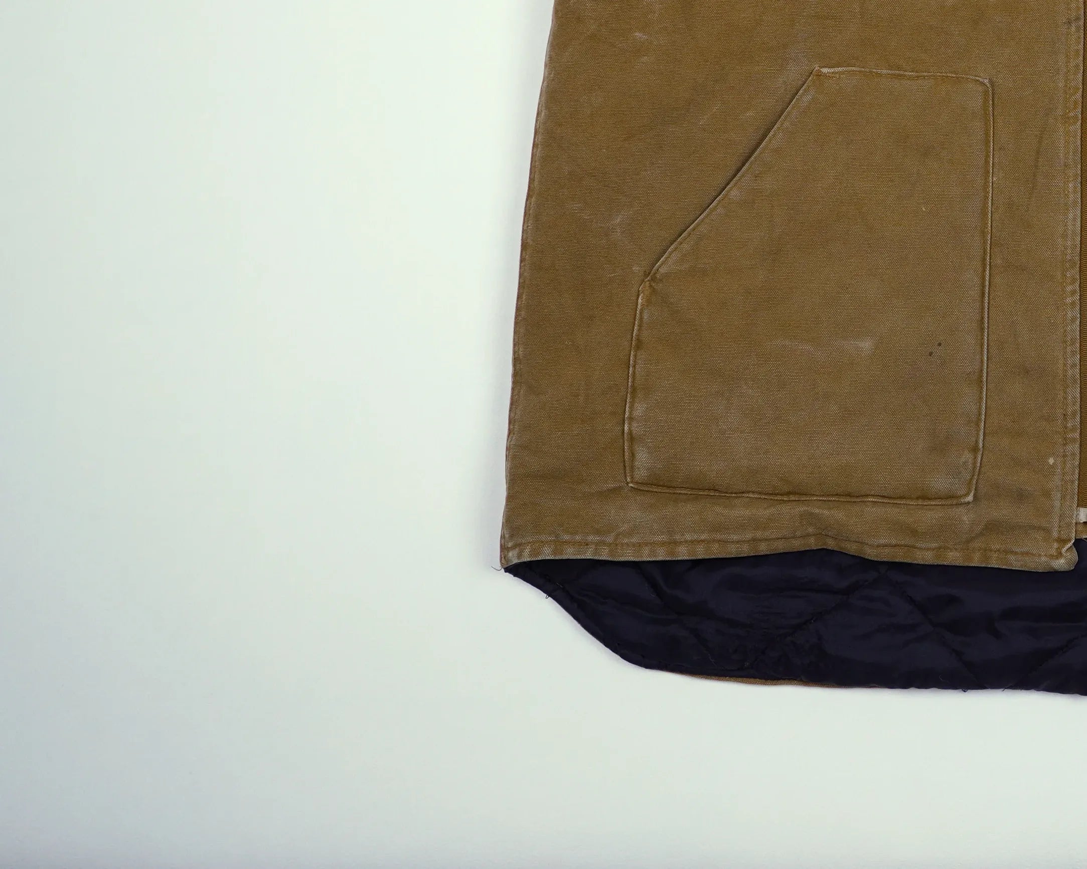 Carhartt Brown Vest XL Canvas, Polyester