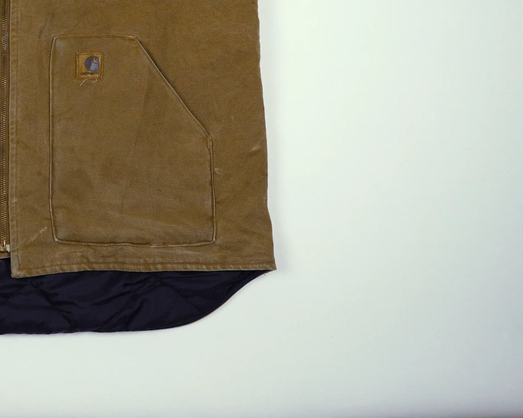 Carhartt Brown Vest XL Canvas, Polyester